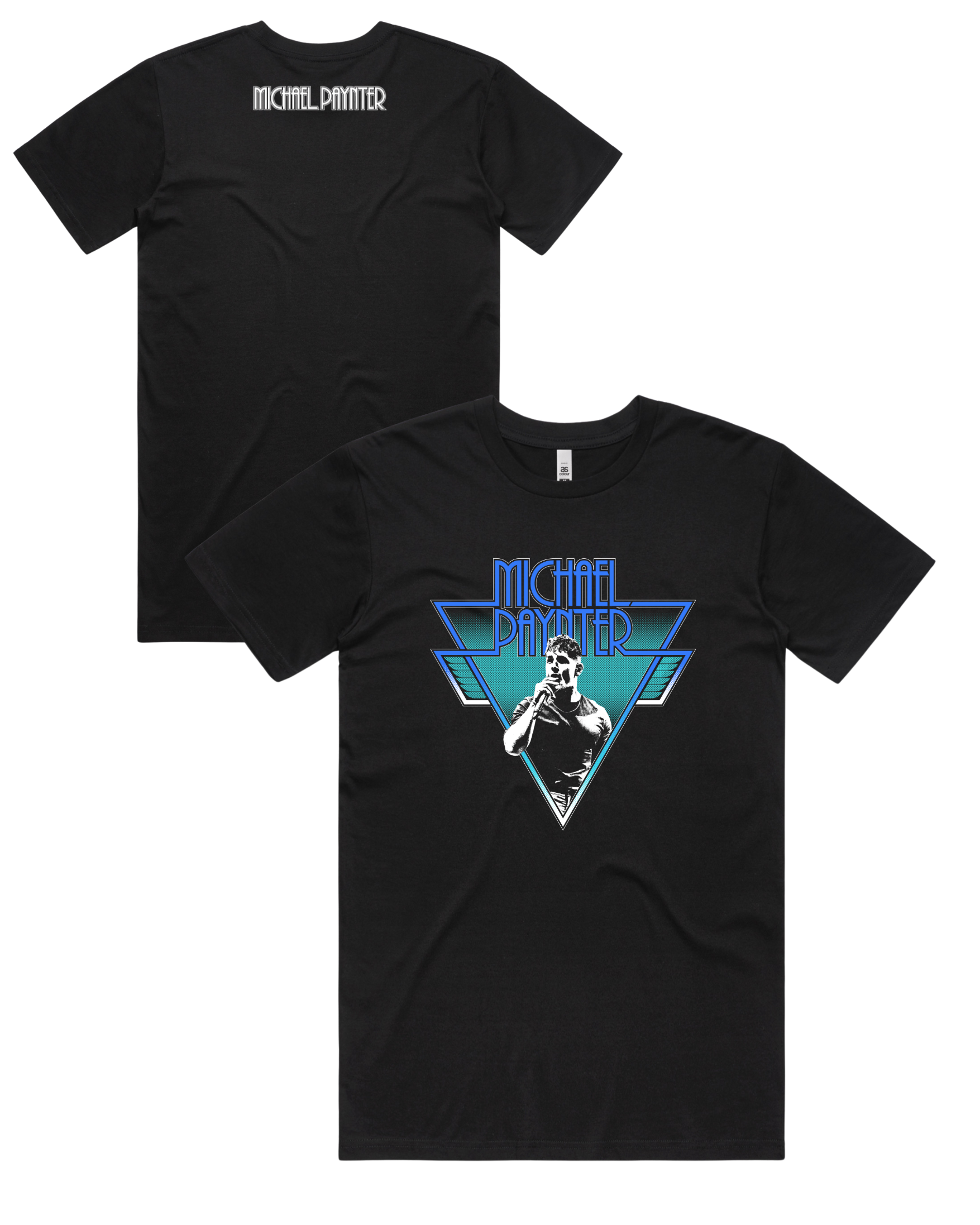Michael Paynter | Unisex T shirt | Blue Logo